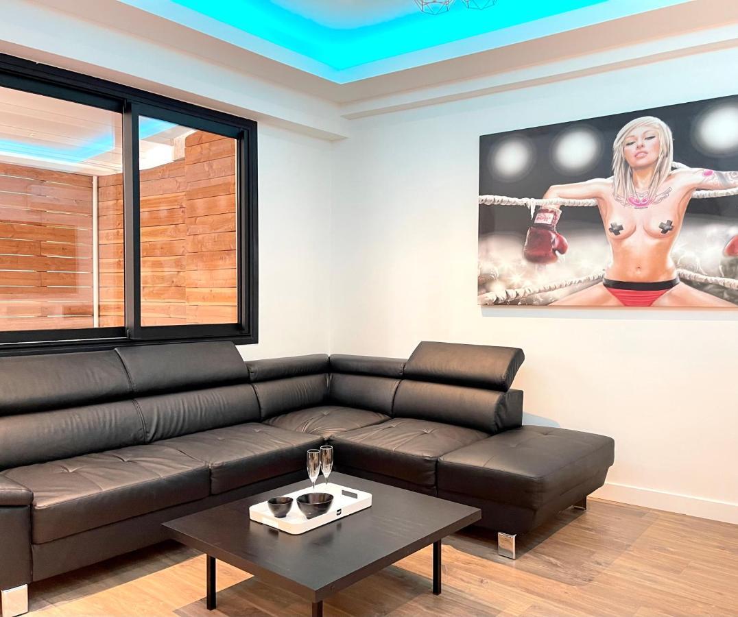 Ferienwohnung Loft Romantique Spa Nizza Exterior foto
